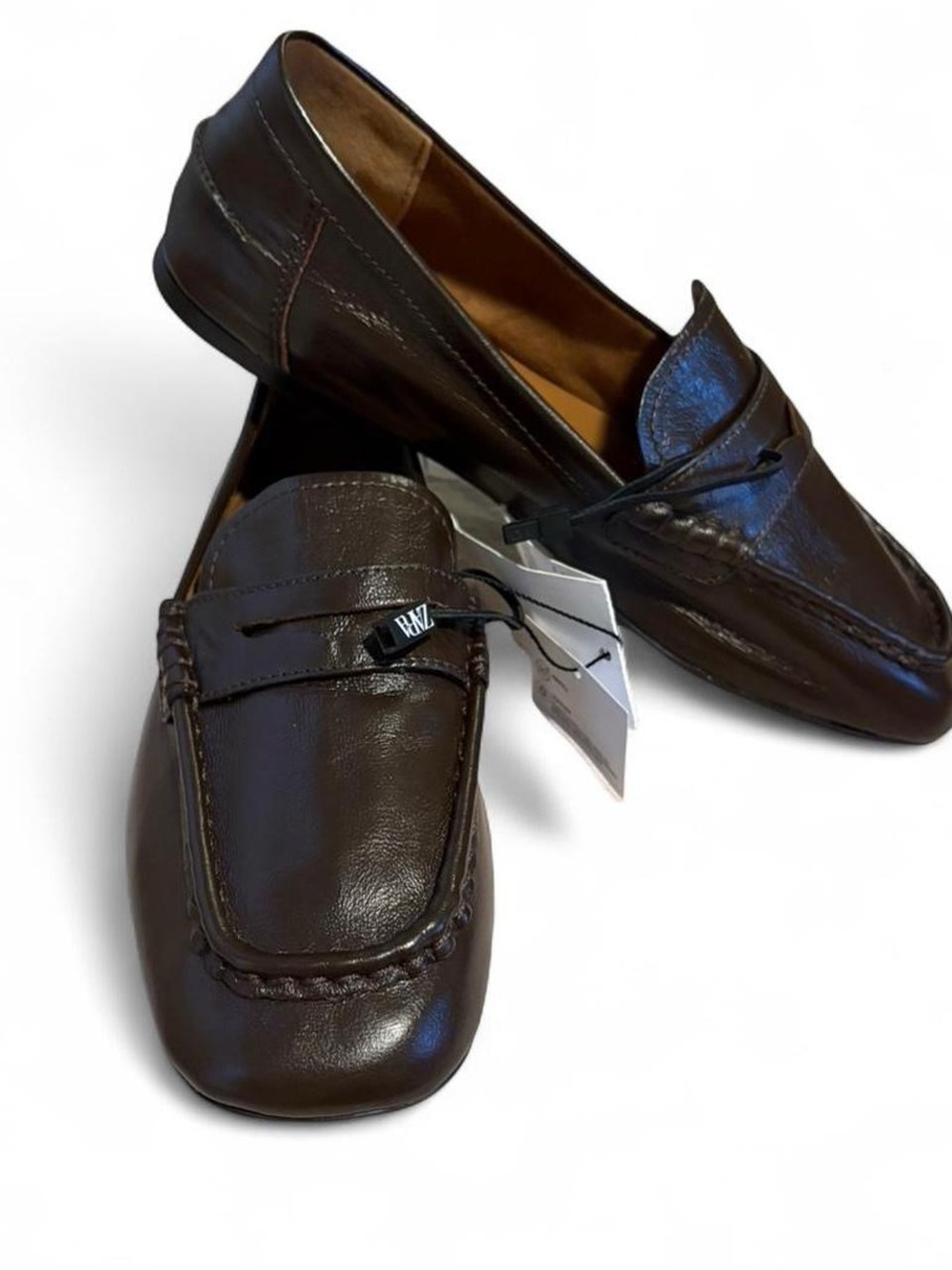 Brown loafers NWT Zara women’s size 41